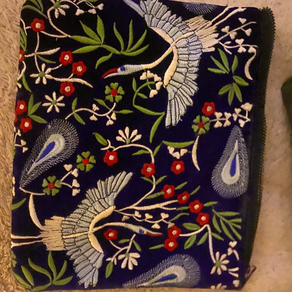 Loft makeup bag